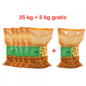 Pachet promotional Cartofi albi pentru plantat, soi Captiva, 5 Kg, SemPlus, 25 Kg + 5 Kg GRATIS