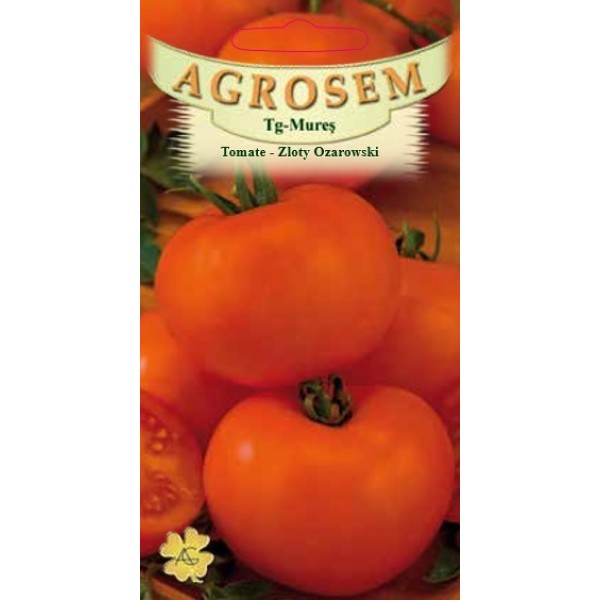 Seminte de tomate orange Zloty Ozarowski, 0,2 grame, Agrosem