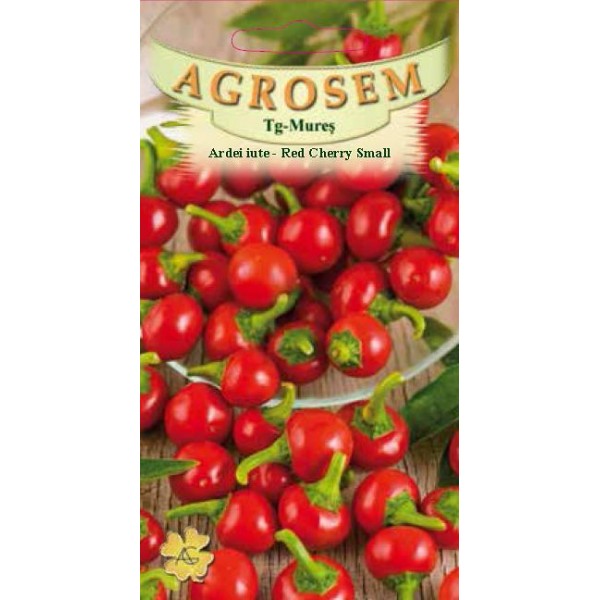 Seminte de ardei iute Red Cherry Small, 0,4 grame, Agrosem