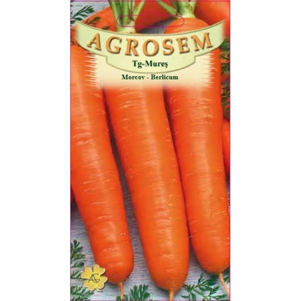 Seminte de morcovi berlicum, 5 grame, Agrosem