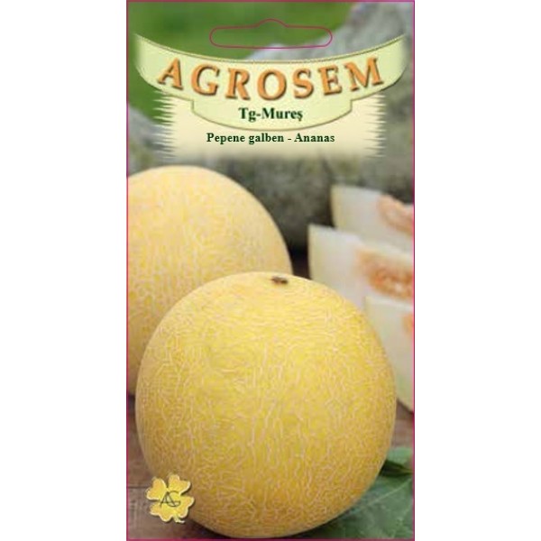 Seminte de pepene galben ananas, 2 grame, Agrosem