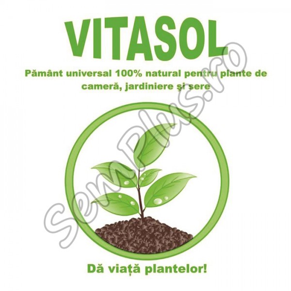Pamant pentru flori si legume universal, 4 litri, Vitasol