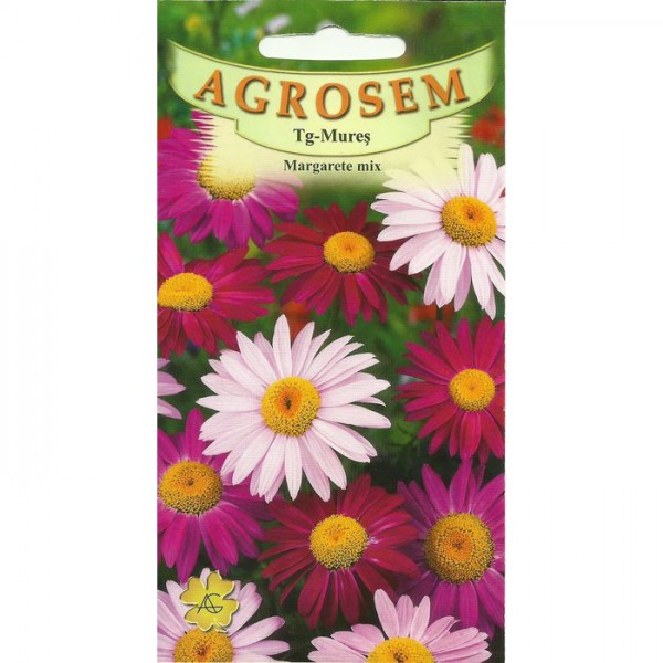 Seminte de flori, margarete mix, 0,15 grame, Agrosem
