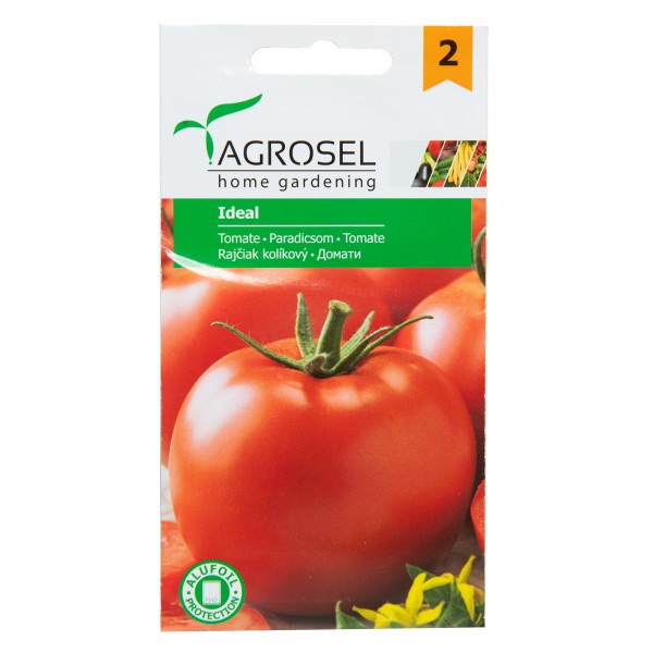 Seminte de tomate Ideal, 0.4 grame, PG-2, Agrosel