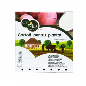 Pachet promotional Cartofi rosii pentru samanta, soi LaBella, clasa A, 5 Kg, SemPlus, 25 Kg + 5 Kg GRATIS