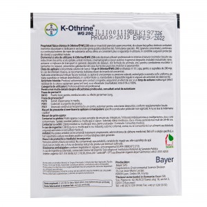 Insecticid K-Othrine 250 WG, 20 grame, Bayer Crop Science