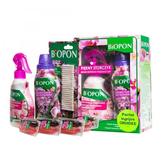 Kit pentru ingrijirea orhideelor, Biopon