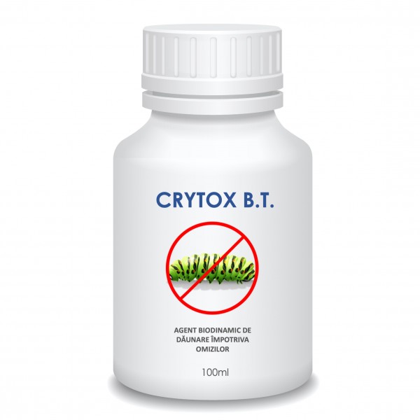 Agent biodinamic de daunare impotriva omizilor, Crytox B.T., 100 ml, SemPlus