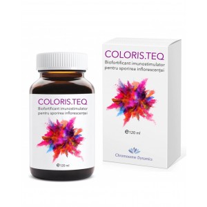 Biofortificant imunostimulator pentru sporirea inflorescentei, COLORIS.TEQ, 120 ml, SemPlus