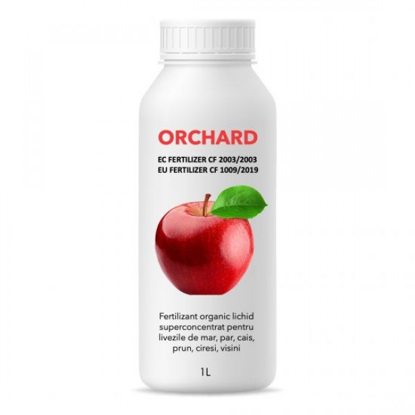 Orchard, Fertilizant organic lichid superconcentrat pentru livezi, 1 litru