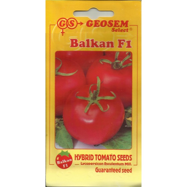 Seminte de tomate Balkan F1, Geosem Select, 50 seminte