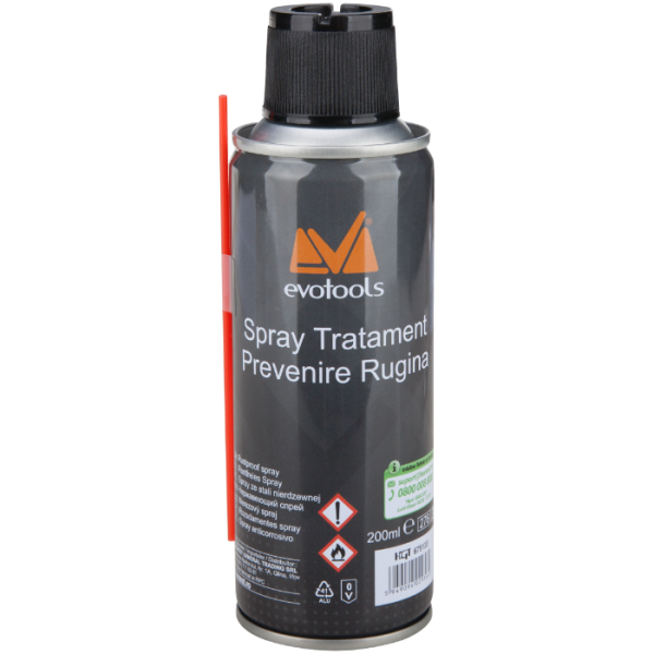 Spray tratament prevenire rugina auto, volum 200 ml, Evotools, 679133