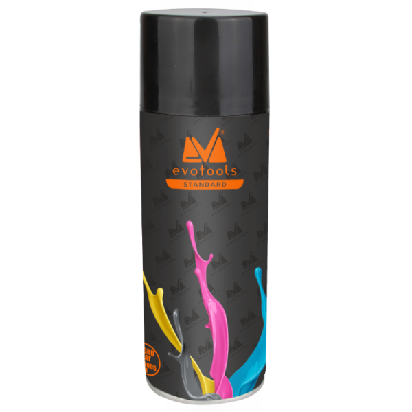 Spray vopsea, model ETS, culoare galben, volum 400 ml, Evotools, 674557