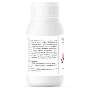 MagnoliaVital Elixir, Input ecologic pe bază de microorganisme și acizi humici și fulvici pentru biostimularea magnoliei, 100 grame doza unica