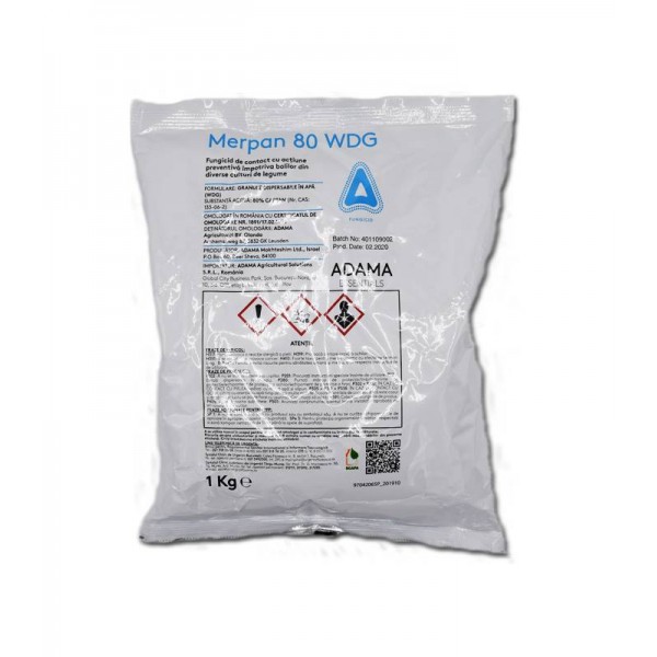 Fungicid Merpan 80 WDG, 1 kg, Adama