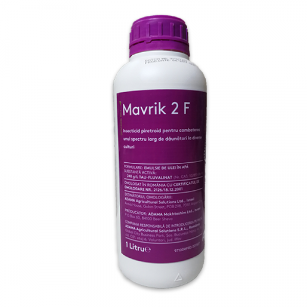 Insecticid Mavrik 2 F, 1 litru, Adama