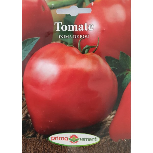 Seminte de tomate inima de bou, 0,5 grame, Prima Sementi