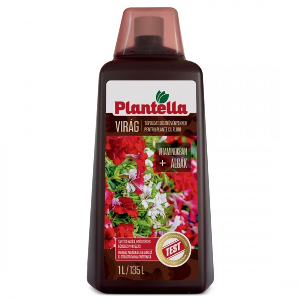 Ingrasamant lichid pentru plante cu flori, Plantella, 1 litru