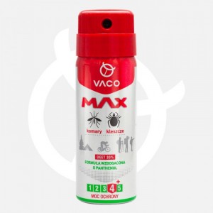 Spray Vaco Max cu panthenol (mini) pentru indepartarea tantarilor si capuselor 50 ml, Vaco